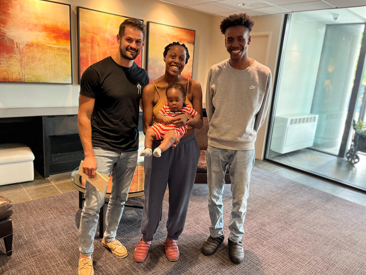 A young family gets a fresh start through counseling and housing.